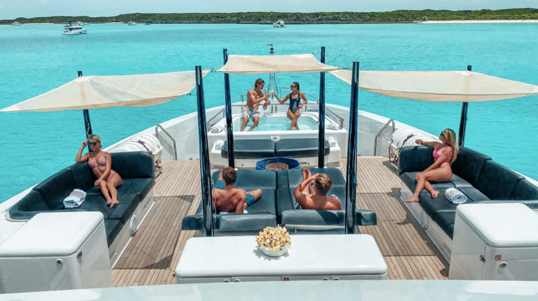 mega yachts in Bahamas - billionaire club - oceanfast