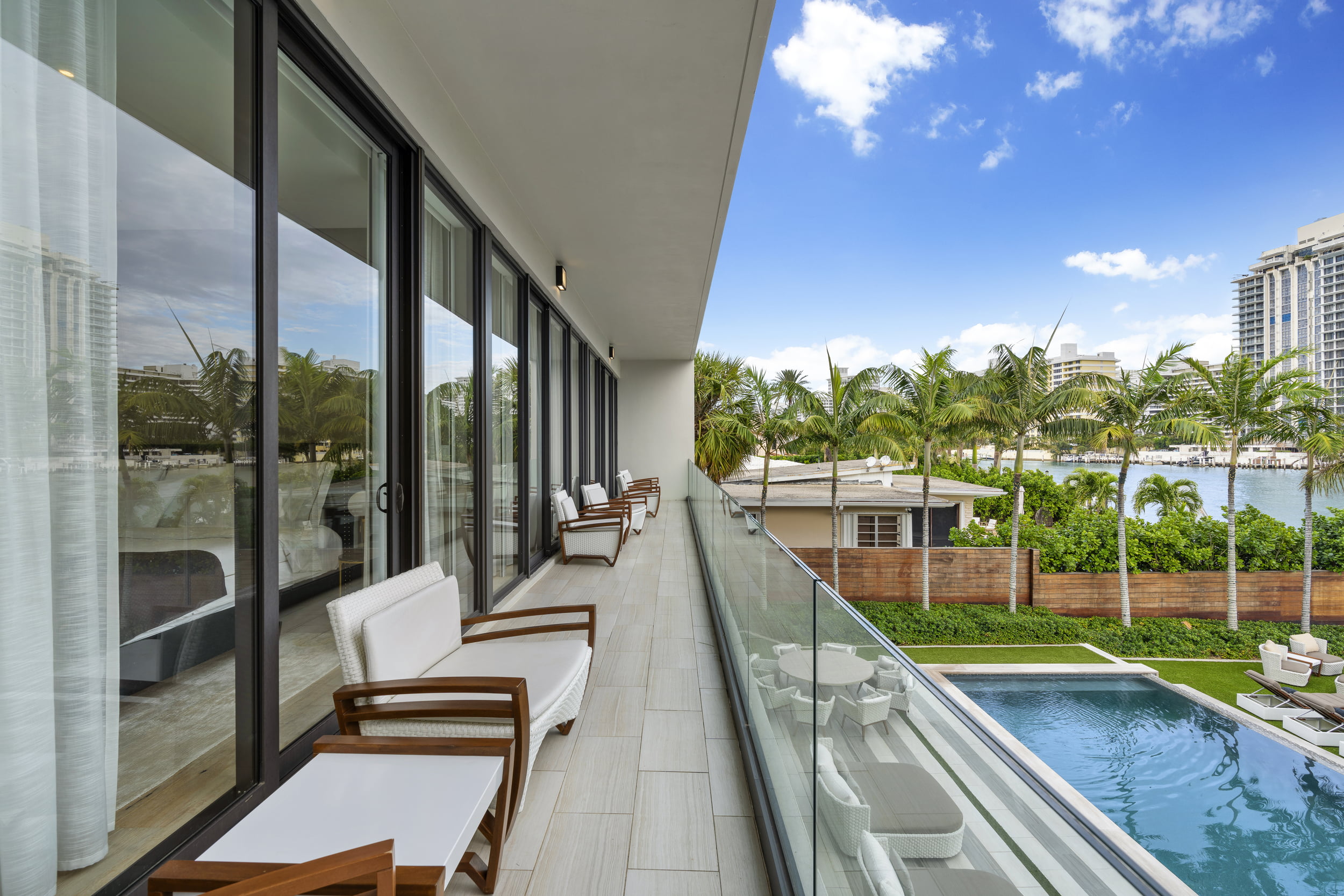villa Lebron Miami - amazing view